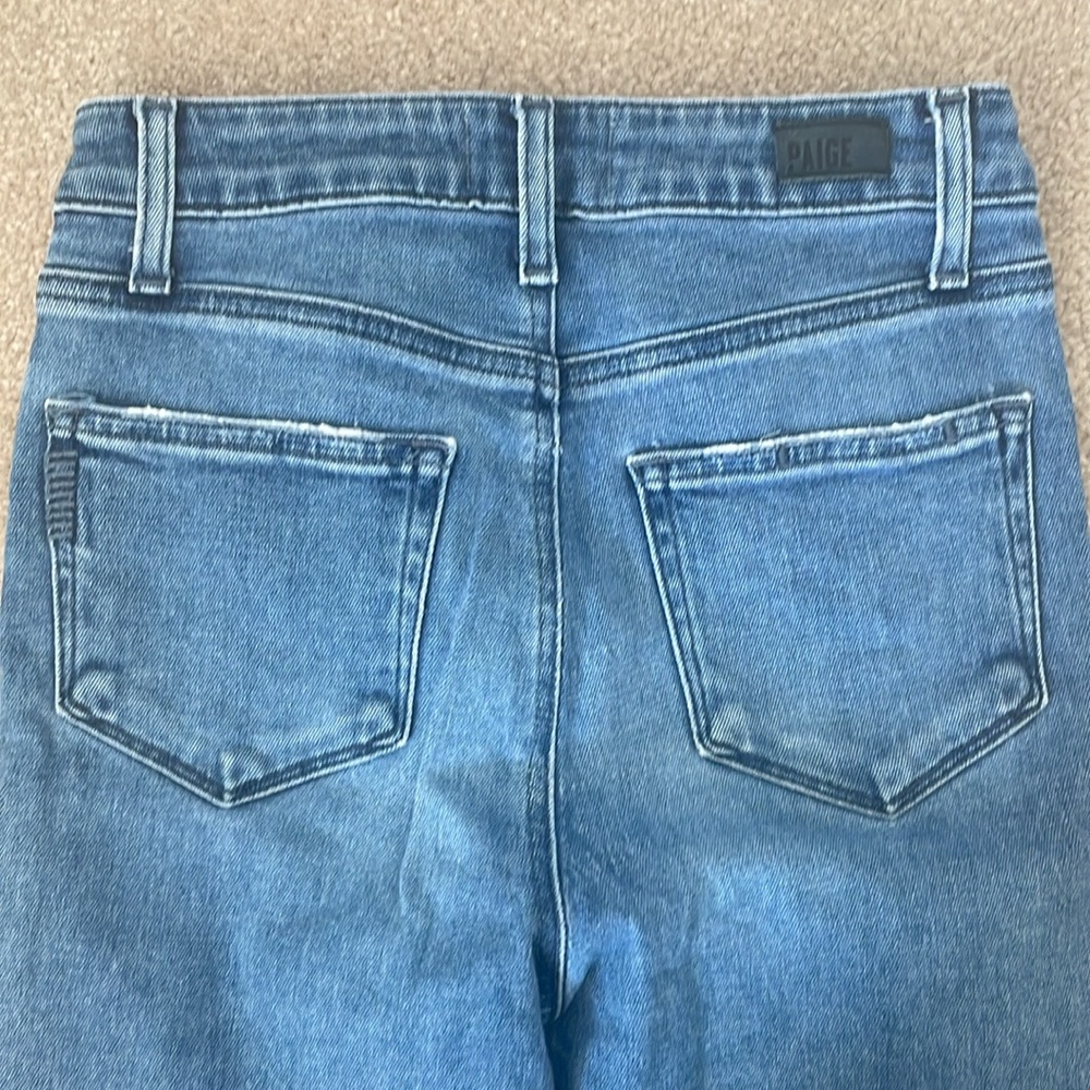 Paige Sarah High-Rise Slim Crop Jean Size 25 (size 2) - Picture 6 of 7